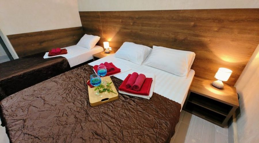 Стандартный плюс 3-местный 1-комнатный